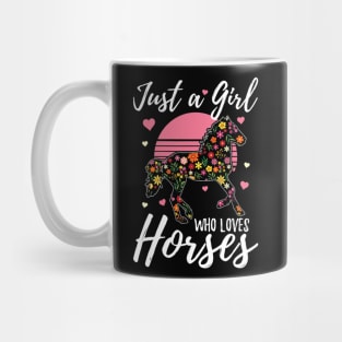 Just A Girl Who Loves Horses Mug